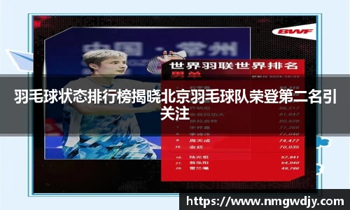 羽毛球状态排行榜揭晓北京羽毛球队荣登第二名引关注